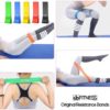 UbFitness Professional Elastic Resistance Bands 5 of Set with Guide and Bag, Exercise Workout Stretch Bands for Women and Men Theraband | Hit Cardio, Strengthing, Physical Therapy, Pilates, Yoga - Image 7