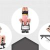 ATAAY Inversion Table,Multifunctional Fitness Bench Foldable Fitness Handstand Machine Home Fitness Equipment,Promote Blood Circulation,Body Building - Image 5