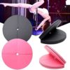 Round Folding Portable Pole Dance Crash Mat Fitness Pole Dancing Safety Mat Yoga Exercise Fitness Shock Absorption Pole Dance Mat(Size:150x3cm,Color:pink) - Image 3