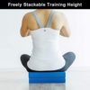 Balance Pad, Balancing Foam Pad, Large 2 in 1 Yoga Foam Cushion Exercise Mat, Knee Pad for Fitness and Stability, Stretching, Pilates, Physical Therapy, Core Trainer Board - Image 4