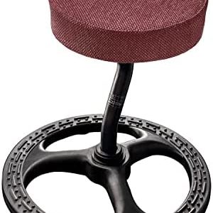 Upaloop ADHD Chair, Fitness Seat Stool for Stability, Balance, Yoga, Office, School, Wellness, Active Sitting with Non-Slip Base and Machine-Washable Seat Cover