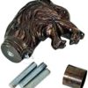 Beautiful Aluminum Wolf Handle Walking Stick/Stylish Antique Walking Stick/Walking Stick - Image 3