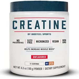 BioSteel Stackables Creatine Powder, Gluten Free and Non-GMO Formula, Unflavored, 72 Servings