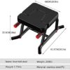 ZYTENDER Yoga Headstand Bench-Comfortable Yoga Chair-Home Use Inversion Stool-330 Lbs Weight Capacity Ideal for Workout &Yoga Practice-Stress Relieve and Body Building-Steel Frame,Red - Image 7