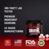 Animal Creatine Chews Tablets - Enhanced Creatine Monohydrate with AstraGin to Improve Absorption, Sea Salt for Added Pumps, Delicious and Convenient Chewable Tablets - Fruit Punch - Image 3
