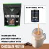 vedge Certified Organic Plant Protein Chocolate Flavor (20 Servings) - Plant-Based Vegan Protein Powder, USDA Organic, Gluten Free, Non Dairy Nutrition Plant Protein - Image 7