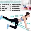 Long Resistance Bands for Working Out Women, Fabric Resistance Band, Stretch Bands for Exercise Bands Resistance Bands Set for Physical Therapy, Elastic Bands for Exercise, Ligas para Hacer Ejercicio - Image 3