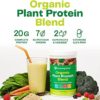 Amazing Grass Organic Plant Protein Blend: Vegan Protein Powder, New Protein Superfood Formula, All-In-One Nutrition Shake with Beet Root, Original, 12 Servings - Image 2