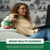 Fungies Lion's Mane Mushroom Brain Health Gummies - Promotes Focus, Memory, and Mood - 60 Count (Natural Blueberry and Strawberry Flavor, Gelatin-Free, Gluten-Free, Non-GMO, Vegan) - Image 4