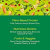 Amazing Grass Organic Plant Protein Blend: Vegan Protein Powder, New Protein Superfood Formula, All-In-One Nutrition Shake with Beet Root, Original, 12 Servings - Image 4