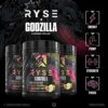 Ryse Signature Series Godzilla Pre Workout | Pump, Energy, Strength, and Focus | Citrulline, Beta-Alanine, Caffeine | 40 Servings (Strawberry Kiwi) - Image 5