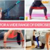 UbFitness Professional Elastic Resistance Bands 5 of Set with Guide and Bag, Exercise Workout Stretch Bands for Women and Men Theraband | Hit Cardio, Strengthing, Physical Therapy, Pilates, Yoga - Image 6