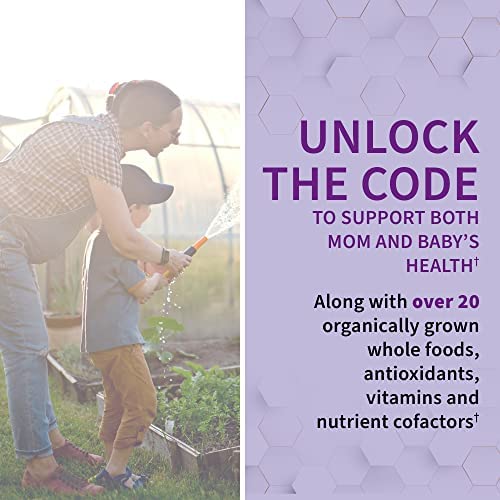 Garden of Life Prenatal Multivitamin for Women with Iron, Folate & Vitamin C and D3 for Neural Development & Probiotics for Immune Support – Vitamin Code – Non-GMO, Gluten-Free, Kosher, 60 Day Supply - Image 2