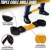 SAWQF Fitness Band Pull Rope Strength Fitness Band Training Resistance Band Boxing Pull Fitness Equipment Stretching Band - Image 4
