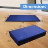Tri-Fold Folding Gymnastic Mat for Yoga, Pilates, Martial Arts, Stretching and Aerobics, Lightweight and Portable By Hemingweigh - Image 2