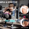 EnriQ Booty Bands Fabric Resistance Bands for Legs and Butt - Non Slip Cloth Hip Bands Elastic Workout Bands - Activate Glutes and Thighs - Made of Premium Elastic Fabric - Image 3