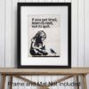 Banksy Wall Art - 8x10 Photo - Urban Mural Print - Cool Gift for Graffiti Street Art Fans - Unframed Picture, Poster, Print - Image 2