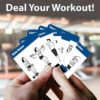 2 Pack - Bodyweight & Dumbbell Fitness Workout Cards - Over 100 Exercises 2.5" x 3.5" - Image 4