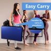 Tri-Fold Folding Gymnastic Mat for Yoga, Pilates, Martial Arts, Stretching and Aerobics, Lightweight and Portable By Hemingweigh - Image 5