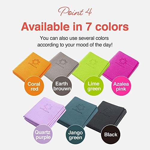 Primasole Folding Yoga Travel Pilates Mat Foldable Easy to Carry to Class Beach Park Travel Picnics 4mm Thick - Image 5