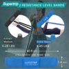 Supertrip Long Resistance Bands for Women Booty Bands Cloth Resistance Bands Pilates Bands Loop Bands Exercise Band Fabric Pull Up Bands for Home Gym Yoga - Image 3