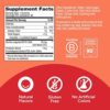 OLLY Probiotic + Prebiotic Gummy, Digestive Support and Gut Health, 500 Million CFUs, Fiber, Adult Chewable Supplement for Men and Women, Peach, 30 Day Supply - 30 Count - Image 3