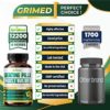 12200mg Creatine Monohydrate - Ultra Muscle Builder Supplement with L-Arginine, L-Citrulline, Beet Root, Tongkat Ali, Ginseng- Promote Energy Strength Performance (90 Count (Pack of 1)) - Image 2