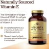 Solgar Vitamin E 670 mg (1000 IU), 100 Mixed Softgels - Natural Antioxidant, Skin & Immune System Support - Naturally-Sourced Vitamin E - Gluten /Dairy Free - 100 Servings - Image 3