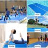 ERfairdeal 20x6ft Inflatable Air Gymnastics Tumbling Mat ， Gymnastics Tumbling Mat Inflatable Tumble Track with Electric Air Pump for Home Use/Tumble/Gym/Training/Cheerleading - Image 4