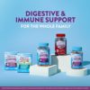 Digestive Advantage Prebiotic Fiber Gummies + Probiotics for Digestive Health, Daily Gummies for Women & Men, Digestive Supplement for Regularity & Gut Health, 60ct Strawberry Flavor - Image 6