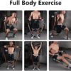 YCFBH 100LB Multifunctional Pilates Bar Set Portable Yoga Exerciser Resistance Band Stretching Training Home Gym Fitness Equipment (Color : D) - Image 2