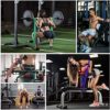 Resistance Bands Exercise Elastic Workout Ruber Loop Strength Rubber Band for Fitness Equipment Training Expander (Color : Four Color, Size : 20-21cm) - Image 7