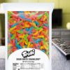 Trolli Sour Brite Crawlers, Gummy Worms Sour Candy, 5 Pound Bulk Bag - Image 6