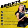 Instantized Creatine Monohydrate Gains in Bulk, Worlds First 100% Soluble Creatine for Strength, Performance, and Muscle Building… (30 Servings) - Image 4