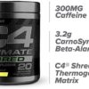 Cellucor C4 Ultimate Shred Pre Workout Powder, Fat Burner for Men & Women, Weight Loss Supplement with Ginger Root Extract, Lemon Italian Ice, 20 Servings - Image 3
