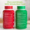 Balance of Nature Fruits and Veggies - Whole Food Supplement with Superfood Fruits and Vegetables for Women, Men, and Kids - 90 Fruit Capsules, 90 Veggie Capsules - Image 2