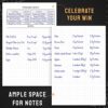 Hardcover Fitness Journal Workout Planner for Men & Women - A5 Sturdy Workout Log Book to Track Gym & Home Workouts - Image 6