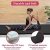 Gymnastics Mat Exercise Mat Tumbling Mats for Home Gym, Folding Portable 4'x10'x2" Extra Thick Crash Panel Mat with Carrying Handles for Kids Adults - Image 3