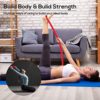 5 Pieces Stretch Resistance Bands for Working Out Assistance Pull up Bands Exercise Bands for Resistance Training Home Fitness Gyms Mobility Powerlifting Body Gyms - Image 3