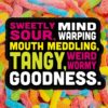Trolli Sour Brite Crawlers, Gummy Worms Sour Candy, 5 Pound Bulk Bag - Image 3