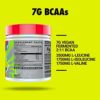GHOST BCAA Amino Acids, Sour Patch Kids Blue Raspberry - 30 Servings - Sugar-Free Intra & Post Workout Powder & Recovery Drink, 7g BCAA – Supports Muscle Growth & Endurance - Soy & Gluten-Free, Vegan - Image 4