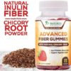 Fiber Supplement Gummies 4g - Extra Strength Prebiotic Advanced Fiber Blend - Supports Regularity & Daily Digestive Health, Nature's Plant Based Fiber Gummy Bites, Non-GMO, Berry Flavor - 120 Gummies - Image 5