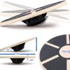 Yes4All Versatile Wooden Wobble Balance Trainer Board with 360 Degree Rotation - Image 3