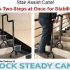 Rock Steady Cane – New Stair Climbing Assist Cane Lets You Walk Up and Down Stairs Easily with Less Pain. Perfect Step Helper for Those with Sore Hips and Knees - Image 4