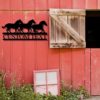 Custom Horse Ranch Sign, Personalized Metal Ranch Sign, Metal Hose Sign, Mustang Sign, Camp Sign, Horse Stall, Horse Farm Decor, Barn Sign - Image 4