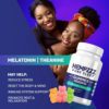 HempZZZ Gummies 9000 - Hemp Sleep Gummies for Deep Sleep with Melatonin and Theanine - Relaxation, Pain and Sleep - 9000 MG Hemp Extract Gummy Bears - Image 3