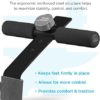 Aduro Sport Doorway Sit-Up Exercise Bar, Adjustable Reinforced Steel with Padded Ankle Bar, Perfect for Home Work or Travel - Fits Any Door - Image 5