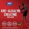 NOW Sports Nutrition, Kre-Alkalyn Creatine 750 mg, Mass Building*/Energy Production*, 120 Veg Capsules - Image 4