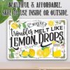 Metal Sign - Where Troubles Melt Like Lemon Drops - Durable Metal Sign - Use Indoor/Outdoor - Great Bar, Restaurant, Man Cave and She Shed Decor and Gift (12" x 18") - Image 3