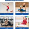 GYMAX Exercise Mat, 2' x 6' Bi-Fold with Carry Handles, Thick Home Workout Floor Mat for Gymnastics, Tumbling, Yoga, MMA, Wrestling … - Image 6